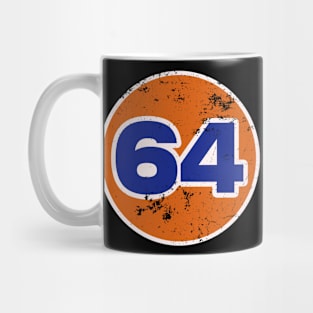 64 Vintage Number Mug